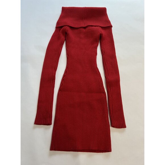 Frankies Bikinis Midnight Knit Mini Dress in Heartstrings - Picture 2 of 3